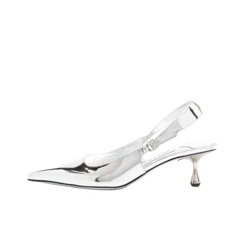 LUNNIFEIYA Mature Lady Slim Heel High Heels Womens Black