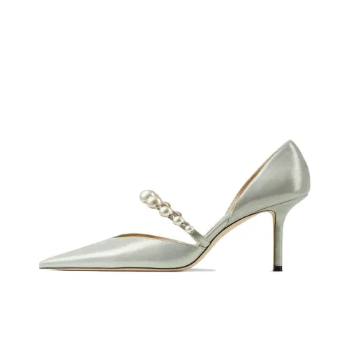 Jimmy Choo Slim Heel High Heels 6.5cm Women's Champagne