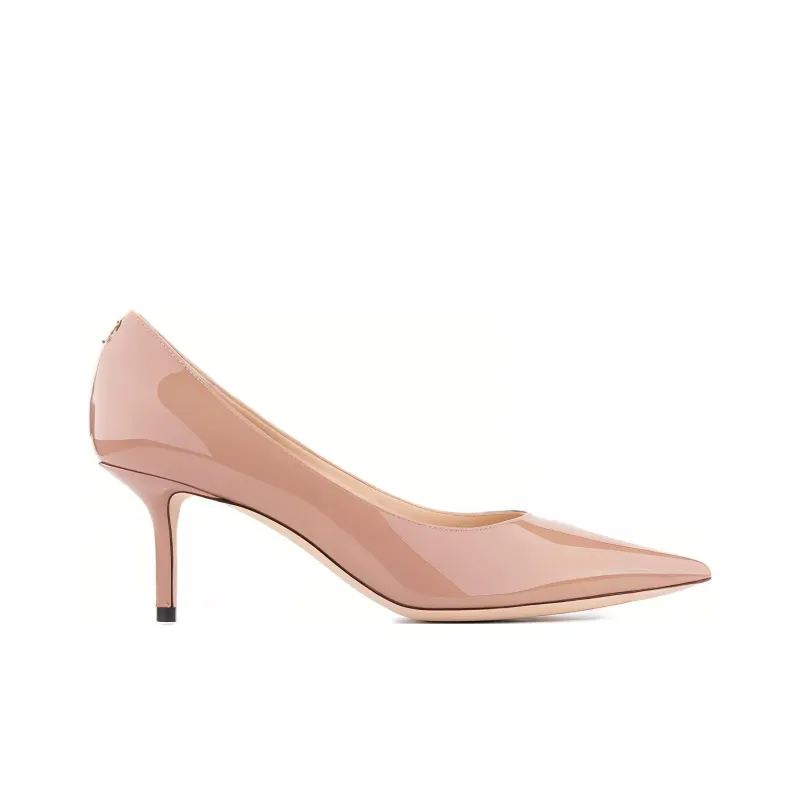 Jimmy Choo LOVE Slim Heel High Heels Women's Pink-1