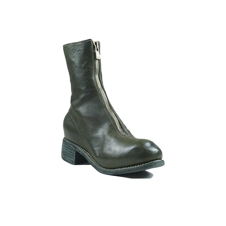 GUIDI Ankle Boots Women's Green-2