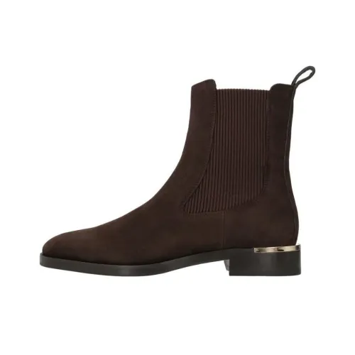 Jimmy Choo Short Chelsea Boots Women's Coffee