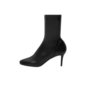 COURREGES Oblique Zipped Boots Women's