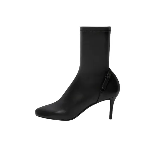 COURREGES Oblique Zipped Boots Women's