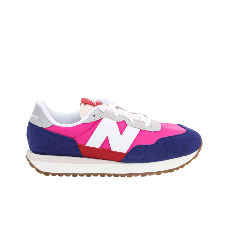 New Balance NB 237 Anti Slip Wear Resistant Low Top Casual Shoes Women's Pink-1