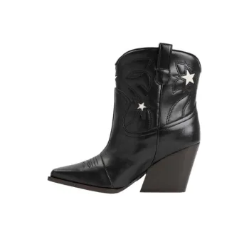 Stella McCartney Cloudy Alter 85mm Embroidery Cowboy Boots