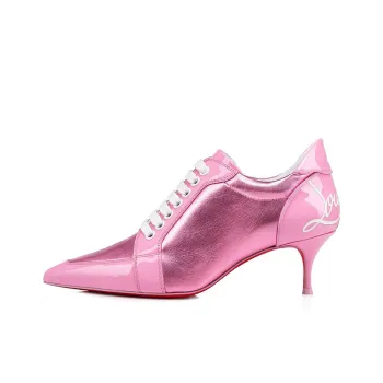 CL LUBOTING Slim Heel High Heels Women's Pink