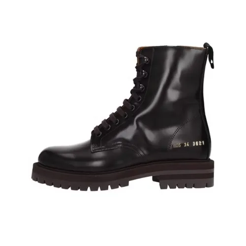 COMMON PROJECTS Combat Lace-up Ankle Boots