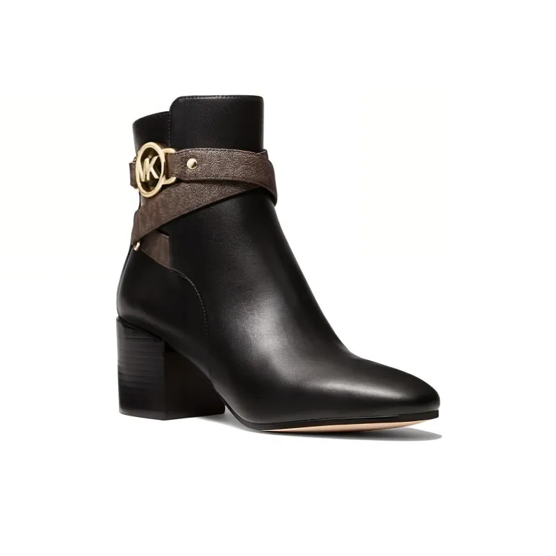 MICHAEL KORS Rory Ankle Boots 6cm Women's Black-5