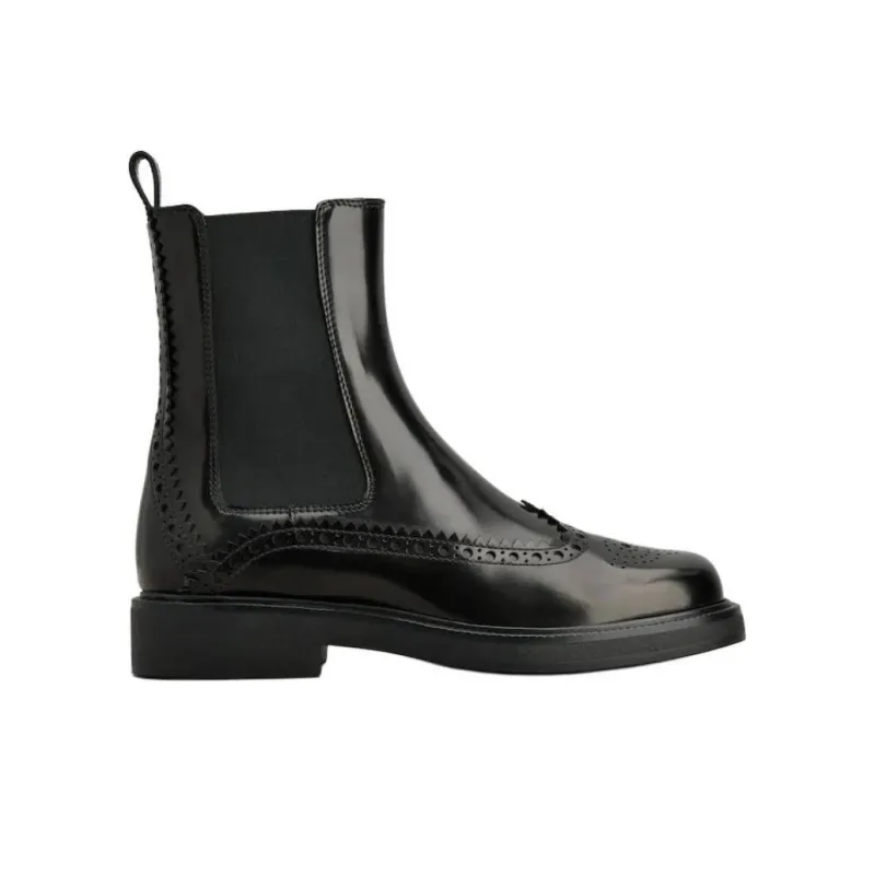 TOD'S Tods Round Toe Ankle Boots Women's-1