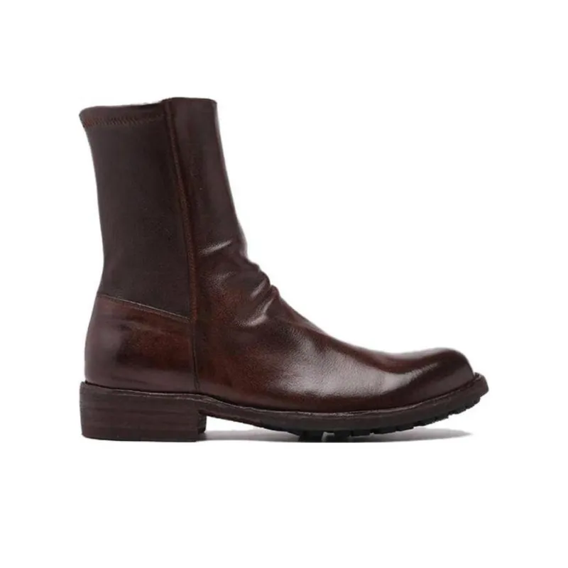 Officine Creative Leather panel Boots Women's-1