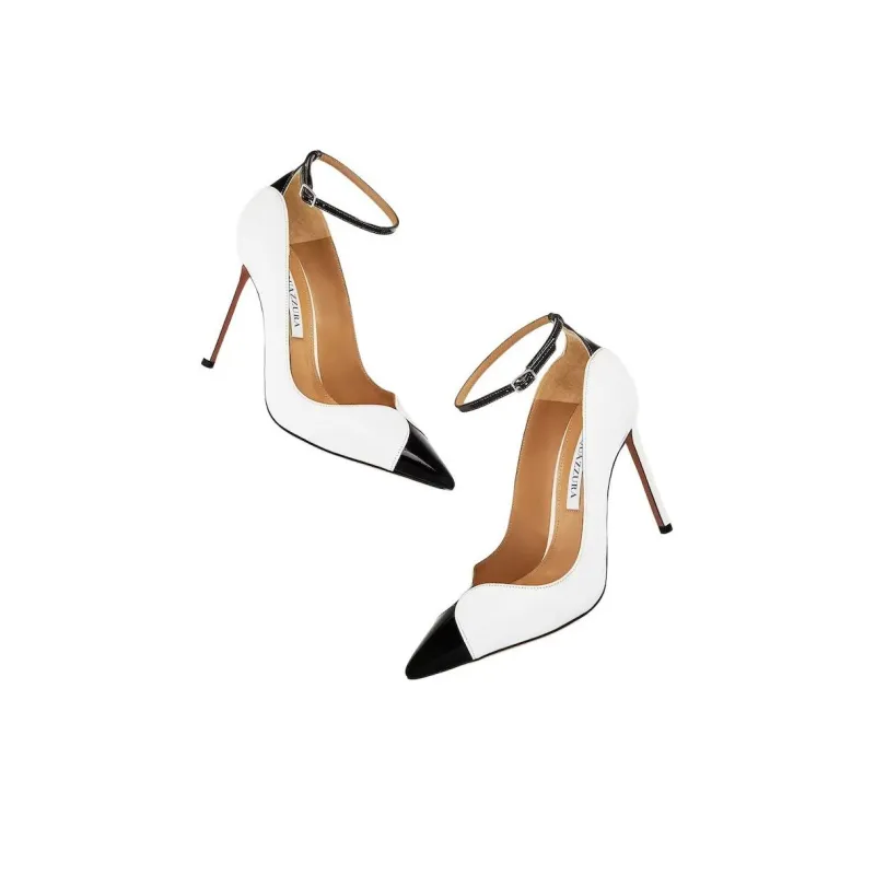 AQUAZZURA Pinot 85mm Leather Pumps-3