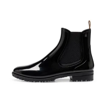 HUGO BOSS Short Chelsea Boots Women's Black