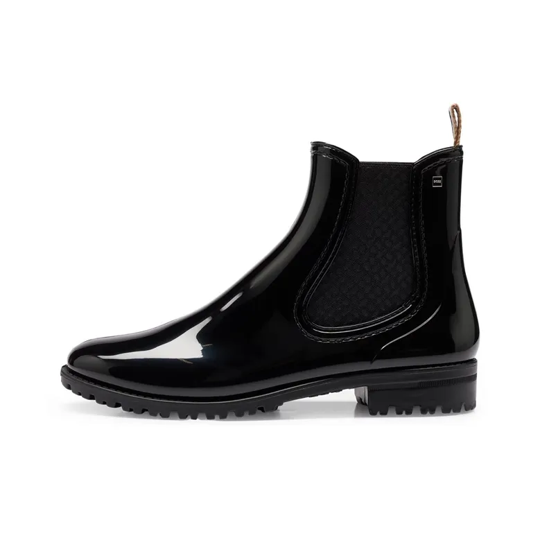 HUGO BOSS Short Chelsea Boots Women's Black-0