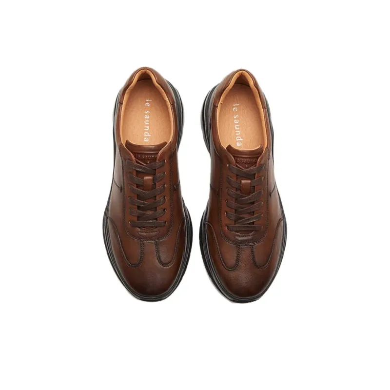 Le Saunda Abrasion Resistant Low Top Casual Shoes Men's-4