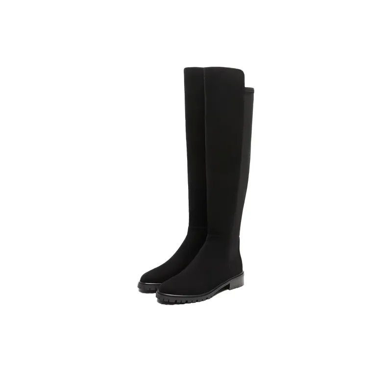 Stuart Weitzman/SW 5050 CITY Knee high Boots 3cm Women's Premium Gray Matte-2
