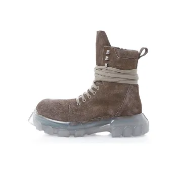 RICK OWENS Fogachine Bozo Tractor Dust Grey
