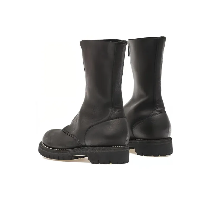 GUIDI Ankle Boots 3cm Women's Black-3