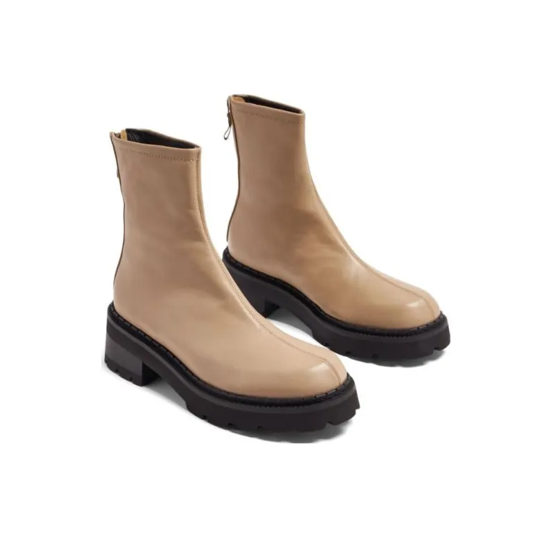 By Far Alister Leather Ankle Boots Women's-3