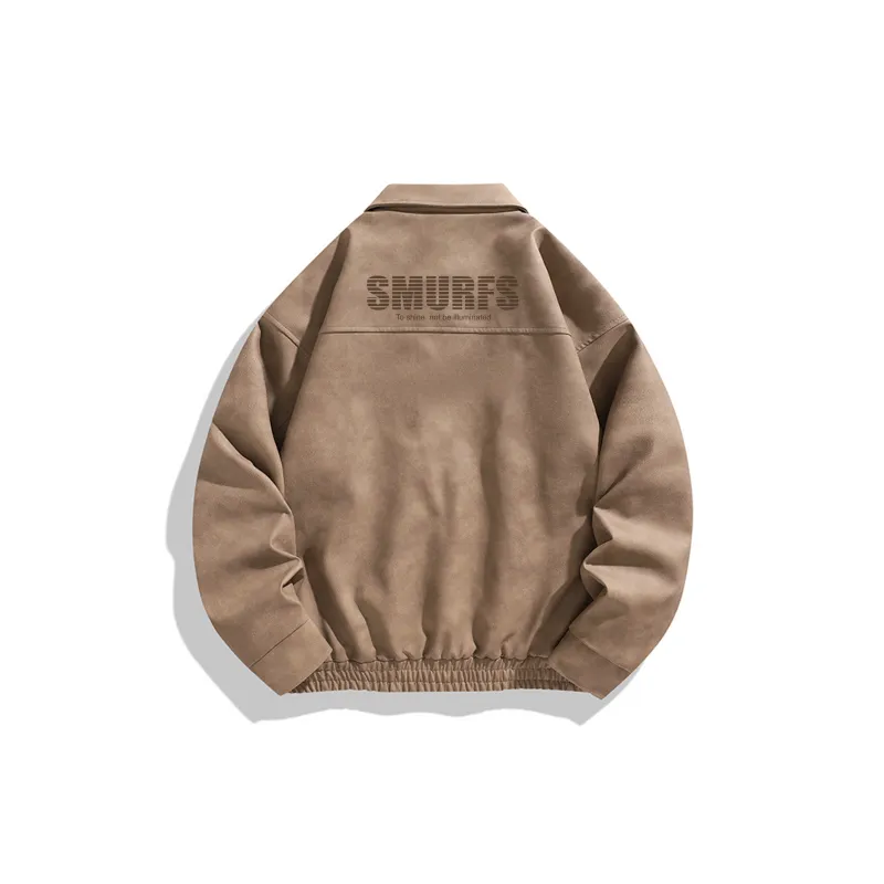 The Smurfs Leather Jacket Unisex-1