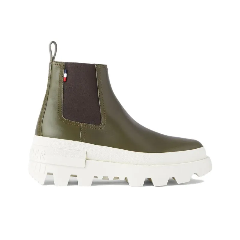 Moncler Chelsea Boots Men's Green-1