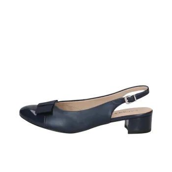 CAPRICE Ingrid Chunky Heel High Heels 3.5cm Women's Marine Blue