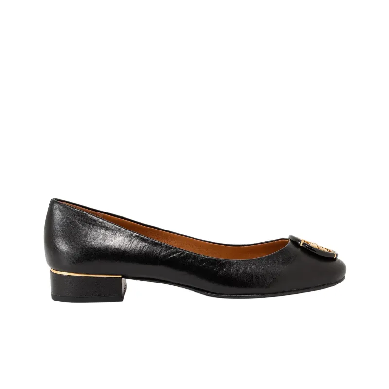 TORY BURCH Multi Logo Block Heel High Heels Women's-1