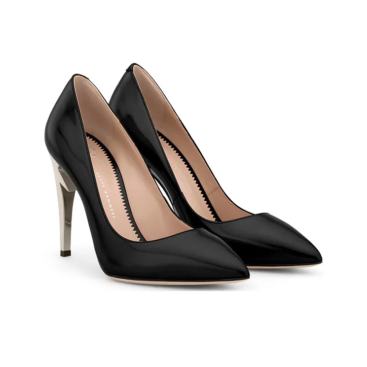 Giuseppe Zanotti/GZ Slim Heel High Heels 7cm Women's Black-2