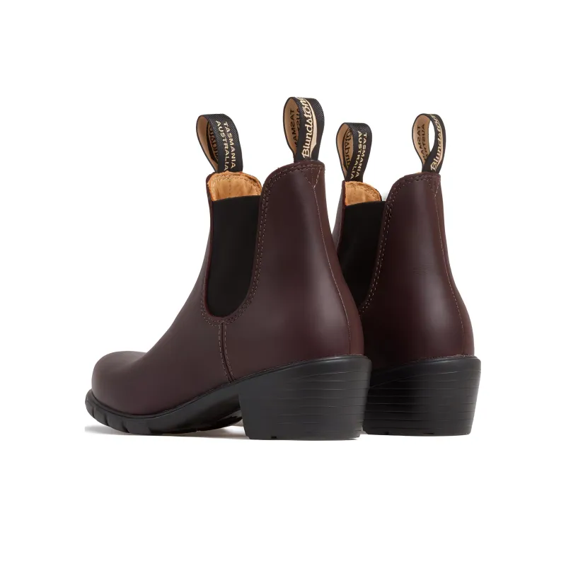 Blundstone Short Chelsea Boots 5cm Women's Red-3