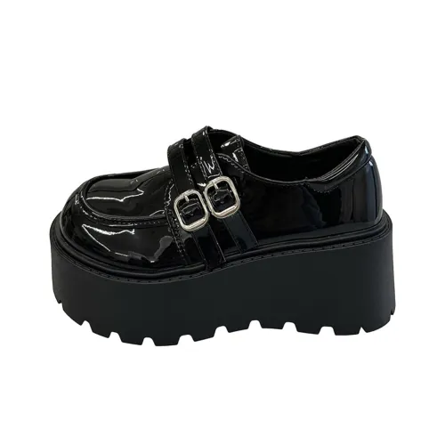 EEueeczs Casual Single Shoes Women's Black