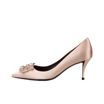 Roger Vivier Efflorescence Embellished Pointed Toe Pumps