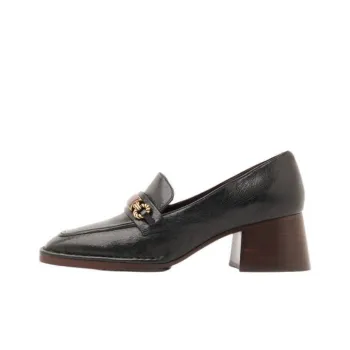 TORY BURCH Perrine Heeled Leather Loafer