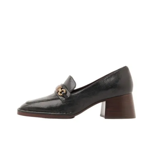 TORY BURCH Perrine Heeled Leather Loafer