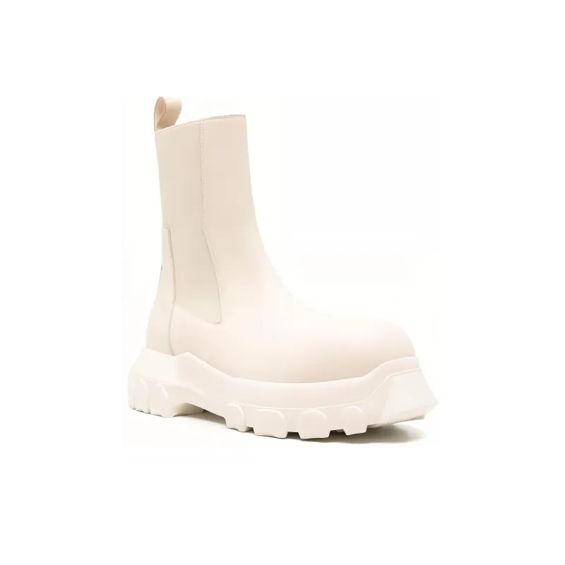 RICK OWENS Beatle Bozo Tractor Boots-2