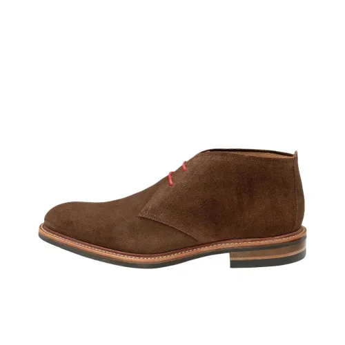 LOAKE Sandown Ankle Boots Men's Brown