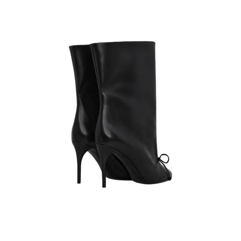 Alaia Ankle Boots 9cm Women's Black-3