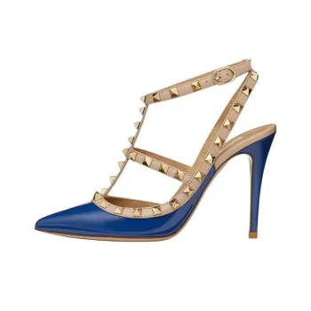 Valentino Slim Heel High Heels Women's Blue