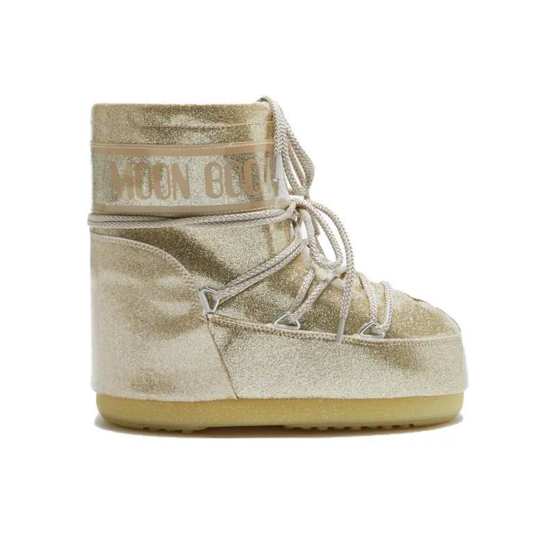 Moon Boot Icon Glitter Low Boot Gold-1