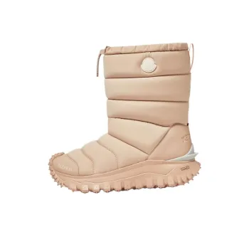 Moncler Trailgrip Après Short Snow Boots Women's Beige