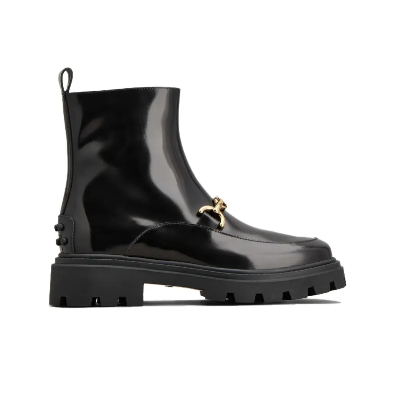 TOD'S Chain Link Ankle Boots Women's-1
