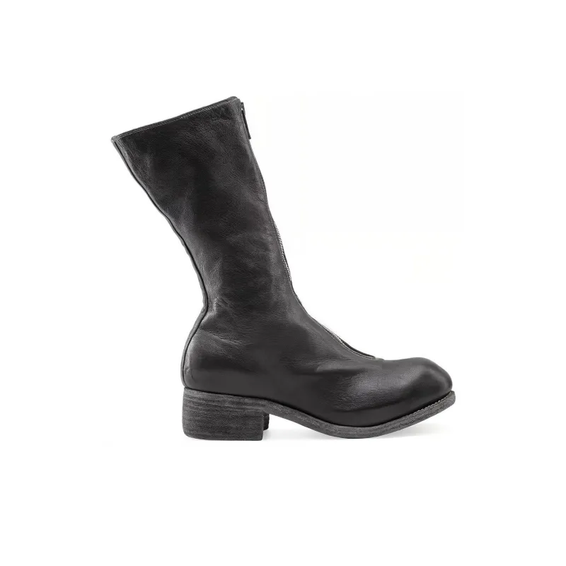GUIDI Ankle Boots Unisex Black-1