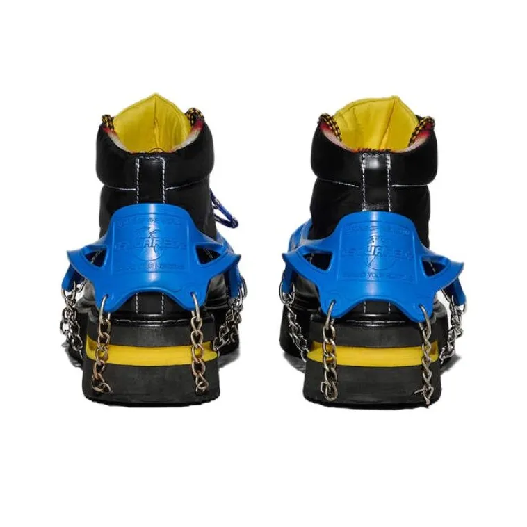 DSQUARED 2 Ankle Boots Men's Black Blue-4