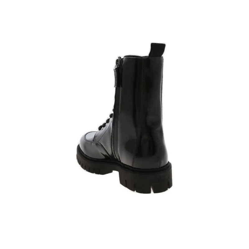 MOSCHINO Logo Detailed Ankle Boots-3