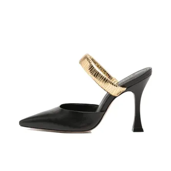 Schutz Slim Heel High Heels Women's Black
