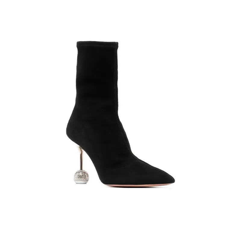 AQUAZZURA Yedhi Disco Ball 170mm Boots-1