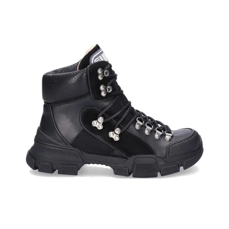 GUCCI Flashtrek High 'Black'-1