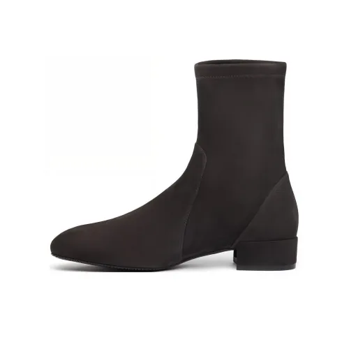 Stuart Weitzman/SW Ankle Boots Women's Black Gray