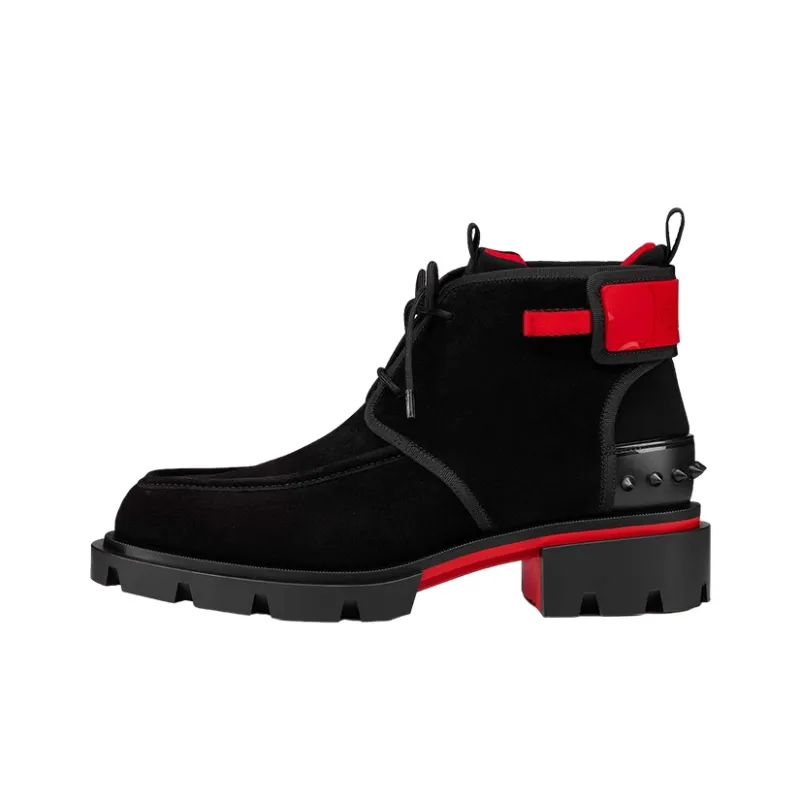 Christian Louboutin Ankle Boots Men Black-0