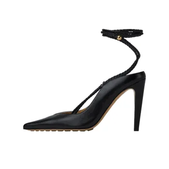 Bottega Veneta Spritz Slim Heel High Heels 10cm Women's Black