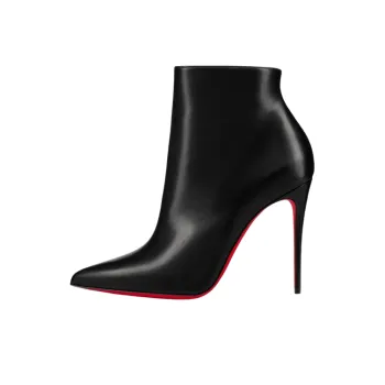 CL LUBOTING Ankle Boots 10cm Women's Black
