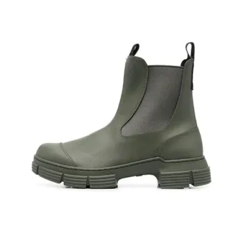 GANNI Rubber Chelsea Boots